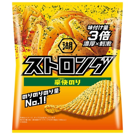 コイケヤ ストロング 豪快のり 53g×12袋入|お菓子 スナック菓子 ポテチ のり
