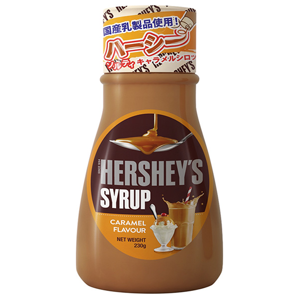 リードオフジャパン ハーシー キャラメルシロップ 230g×24本入|調味料 シロップ キャラメル トッピング