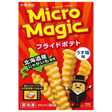 大塚食品 マイクロマジック フライドポテト 90g×20袋入 冷凍商品|おやつ 冷凍食品 おかず フライドポテト