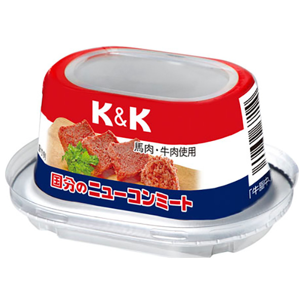 国分 K&K ニューコンミート 80g×24個入×(2ケース) メーカー 問屋直送|缶詰 おつまみ おかず