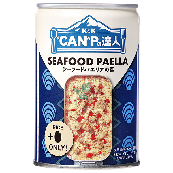メーカー/問屋直送品・代引不可】国分 K&K CANPの達人 シーフードパエリアの素 270g×12個入×(2ケース)| おつまみ 缶詰