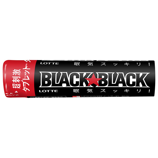 ロッテ ブラックブラックタブレット ストロングタイプ 32g×10個入|お菓子 タブレット BLACK 大粒タブレット