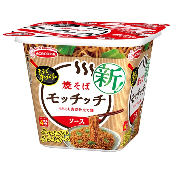 エースコック 焼そばモッチッチ 97g×12個入|焼きそば やきそば 焼そば カップ麺 インスタント