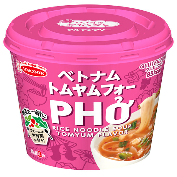 エースコック ハノイのおもてなし トムヤムフォー 25g×12(6×2)個入|スープ インスタント 即席 カップ麺 米粉麺