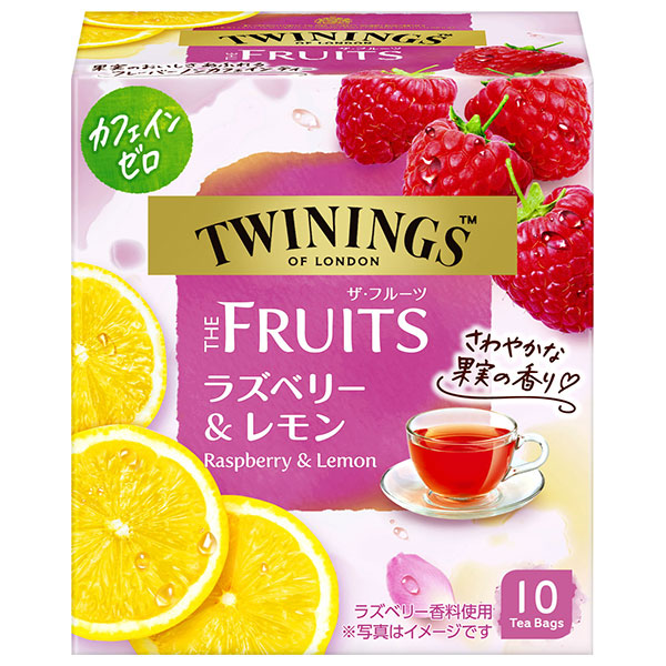 片岡物産 トワイニング THE FRUITS(ザ・フルーツ)ラズベリー&レモン 10袋×24個入|紅茶 TWININGS ティーバッグ インスタント 紅茶