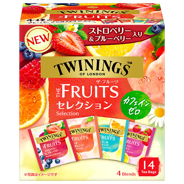 片岡物産 トワイニング THE FRUITS(ザ・フルーツ)セレクション 14P×24個入|紅茶 TWININGS ティーバッグ インスタント 紅茶