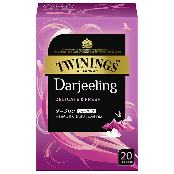 片岡物産 トワイニング ダージリン (2.1g×20袋)×4個入|紅茶 トワイニング