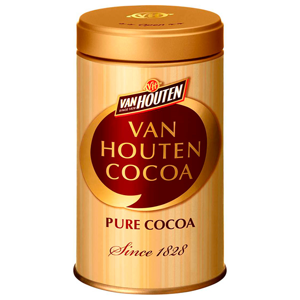 片岡物産 バンホーテン ピュア ココア 100g缶×48本入|インスタント 粉末 嗜好品