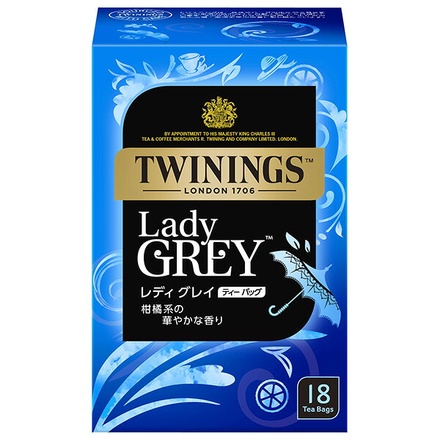 片岡物産 トワイニング レディグレイ 37.8g(18袋入り)×4個入|紅茶 ティーバッグ インスタント 紅茶 アールグレイ 柑橘系 ドリンク Tea リラックス