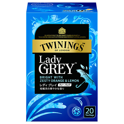 片岡物産 トワイニング レディグレイ (2.1g×20袋)×4個入|紅茶 ティーバッグ インスタント 紅茶 アールグレイ