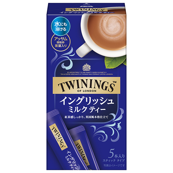 片岡物産 トワイニング イングリッシュミルクティー (13.8g×5本)×30箱入|嗜好品 インスタント 紅茶 粉末 ミルクティー 箱