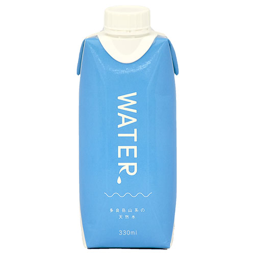 三井農林 MNK水 DC 330ml紙パック×12本入|ミネラルウォーター 水 パック