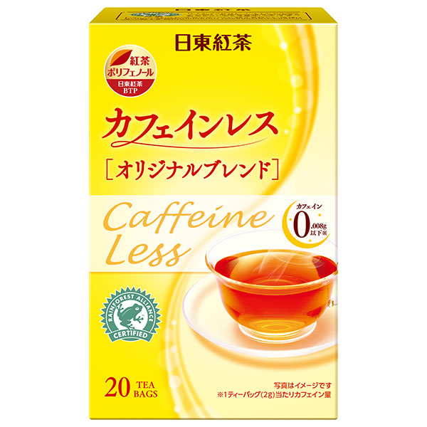三井農林 日東紅茶 カフェインレスTB オリジナルブレンド 2g×20袋×48箱入|紅茶 カフェインレス オリジナルブレンド ブレンド