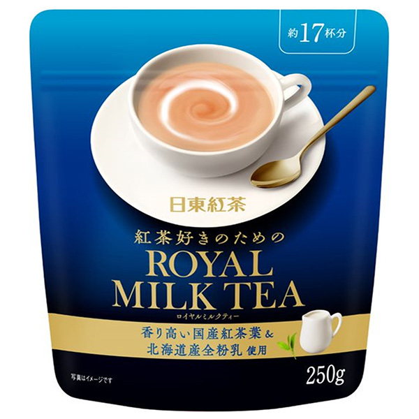 三井農林 日東紅茶 ロイヤルミルクティー 250g×24(8×3)個入|嗜好品 紅茶 ミルクティー用 インスタント ティーバッグ