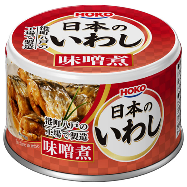 宝幸 日本のいわし 味噌煮 140g×24個入|かんづめ 缶詰 イワシ 鰯 みそ