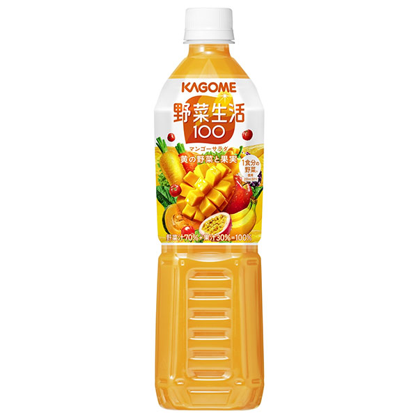 カゴメ 野菜生活100 マンゴーサラダ 720mlペットボトル×15本入|野菜ジュース 野菜生活 野菜 マンゴー