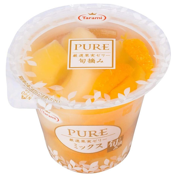 たらみ PURE ミックスゼリー 270g×18(6×3)個入|ゼリー フルーツ お菓子 おやつ