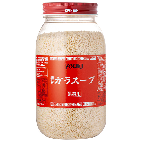 ユウキ食品 ガラスープ 500gペットボトル×1本入|調味料 スープ 素 だし 出汁