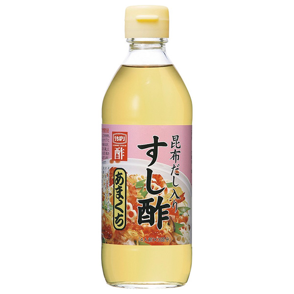 内堀醸造 だし入りすし酢 甘口 360ml瓶×6本入|調味料 瓶 出汁 寿司酢