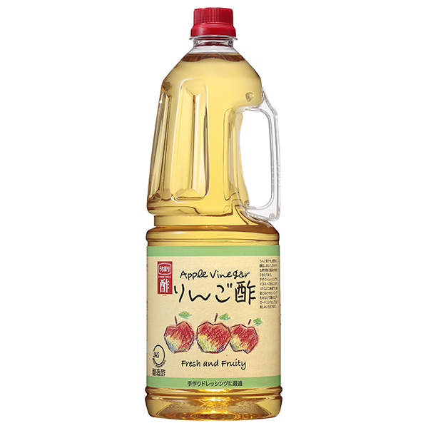 内堀醸造 りんご酢 1800mlペットボトル×6本入|内堀醸造 りんご酢 酢 調味料