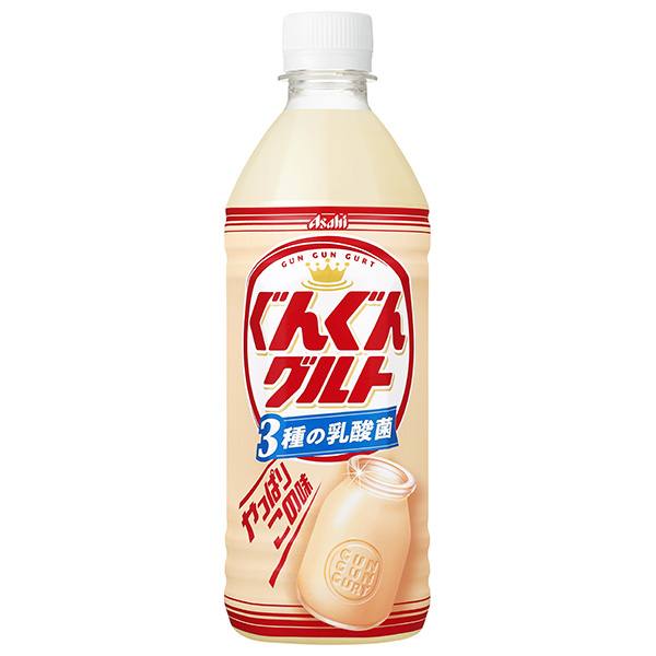 アサヒ飲料 ぐんぐんグルト 3種の乳酸菌 500mlペットボトル×24本入|乳酸菌 乳性 乳飲料 PET