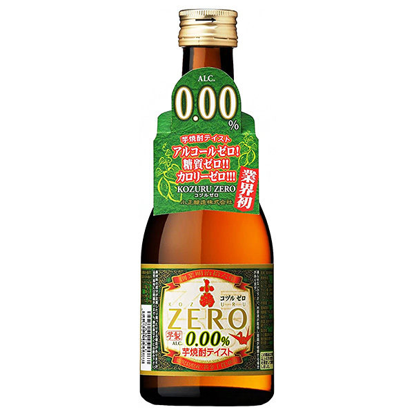 小正醸造 小鶴ゼロ ノンアルコール 300ml瓶×1212月の新発売商品!!本入×(2ケース)|ノンアル ノンアルコール 芋焼酎 焼酎