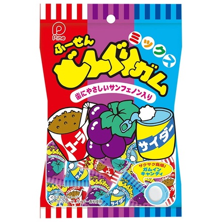 パイン どんぐりガムミックス 90g×10袋入|お菓子 おやつ 駄菓子 ガム 飴 キャンディ カリカリ食感 コーラ サイダー グレープ 懐かしい