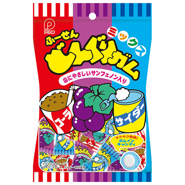 パイン どんぐりガムミックス 110g×10袋入|お菓子 おやつ 駄菓子 ガム 飴 キャンディ