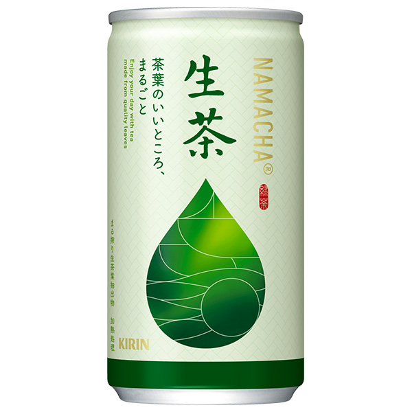 キリン 生茶 185g缶×20本入|茶飲料 清涼飲料水 緑茶 缶