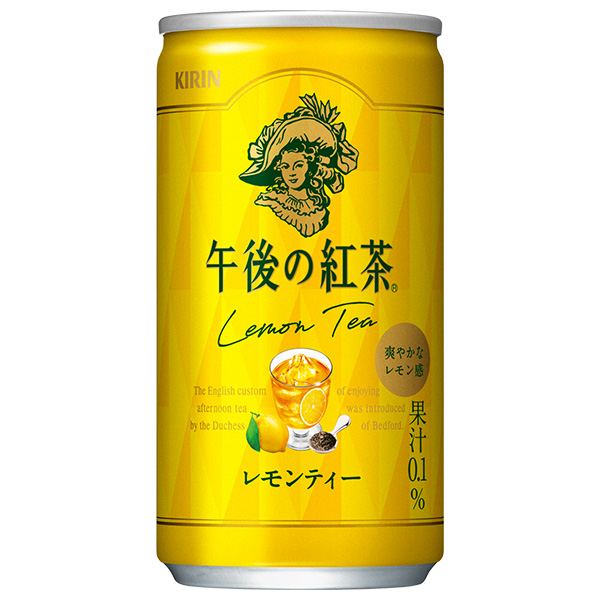 キリン 午後の紅茶 レモンティー 185g缶×20本入|紅茶 午後ティー レモンティー 缶