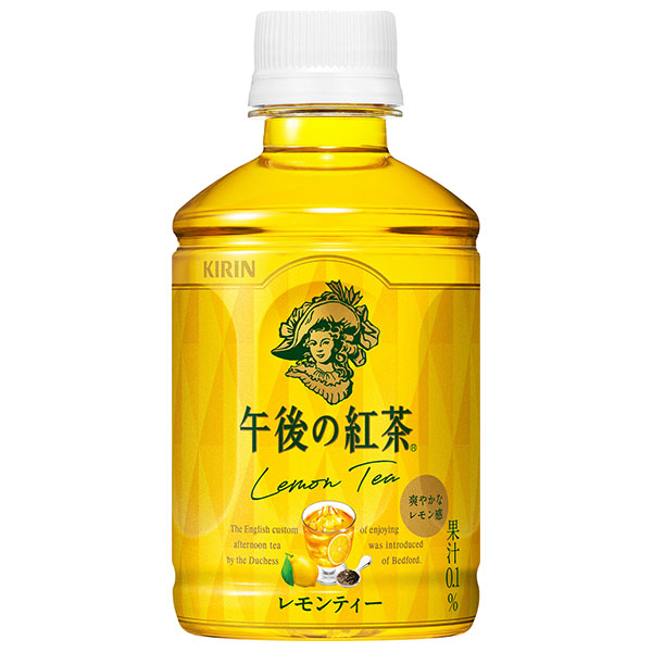 キリン 午後の紅茶 レモンティー 280mlペットボトル×24本入|紅茶 午後ティー レモンティー