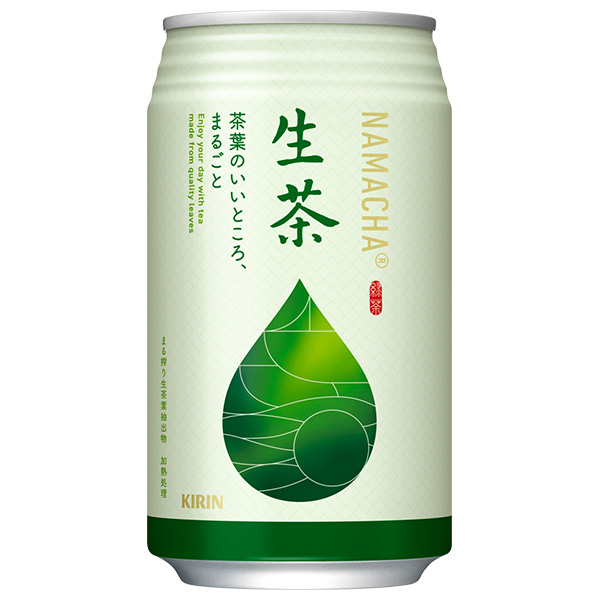 キリン 生茶 340g缶×24本入|茶飲料 清涼飲料水 緑茶 缶