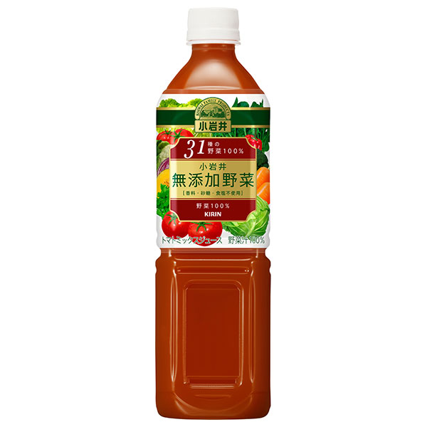 キリン 小岩井 無添加野菜 31種の野菜100% 915gペットボトル×12本入|野菜ジュース 無添加 野菜 小岩井