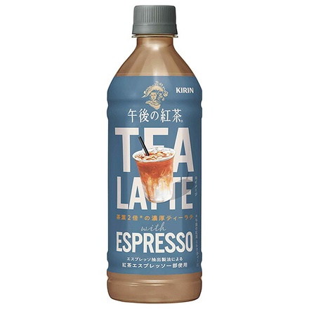 キリン 午後の紅茶 TEA LATTE with ESPRESSO 500mlペットボトル×24本入|午後の紅茶 紅茶 アッサム ウバ ブレンド エスプレッソ