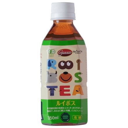 ガスコ Gass(ガス) オーガニックルイボス 350mlPET×24本入×(2ケース)|茶 ルイボス茶 ノンカフェイン 有機JAS