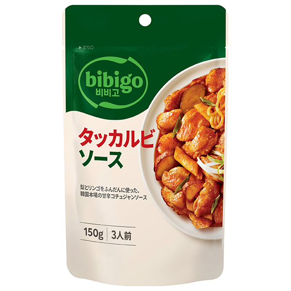 CJジャパン bibigo(ビビゴ) タッカルビソース 150gパウチ×10袋入|調味料 韓国 韓国調味料 タッカルビ bibigo ビビゴ