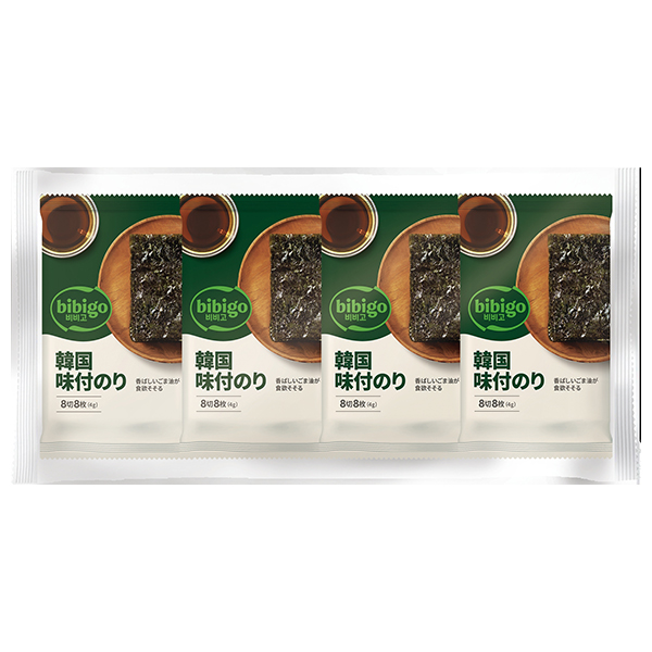 CJジャパン 韓国味付のり 8切り8枚 8袋×12袋入|一般食品 海苔 のり 乾物 味付け海苔