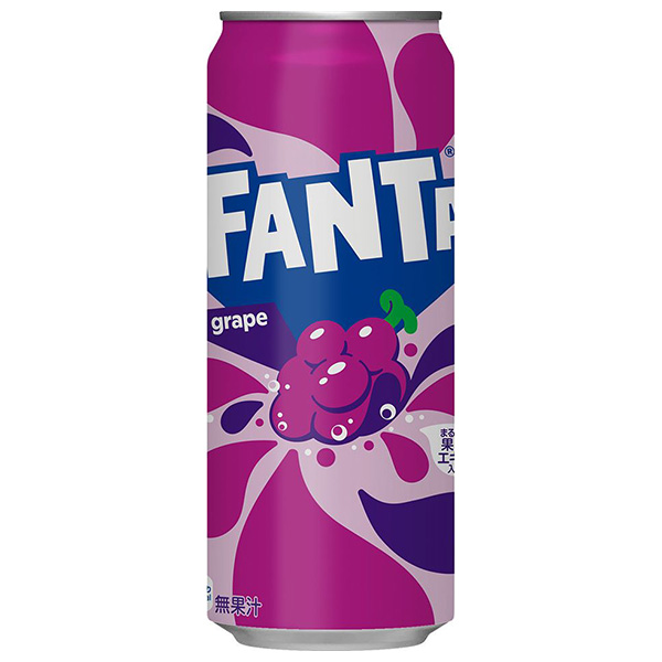 コカコーラ ファンタ グレープ 500ml缶×24本入|ファンタグレープ 炭酸 コーラ ぶどうジュース