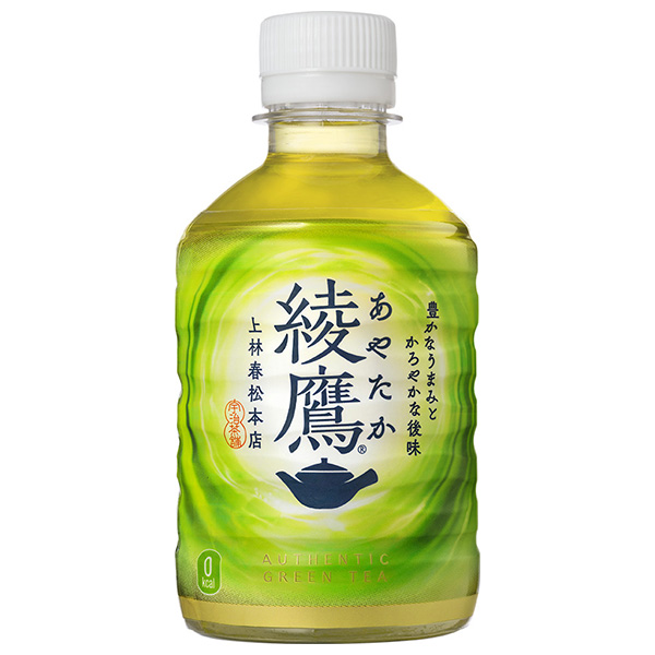 コカコーラ 綾鷹 280mlペットボトル×24本入|茶 ペットボトル 緑茶 あやたか お茶