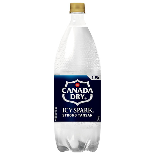 コカコーラ アイシー・スパーク from カナダドライ 1.5Lペットボトル×6本入×(2ケース)|強炭酸水 割り材 炭酸