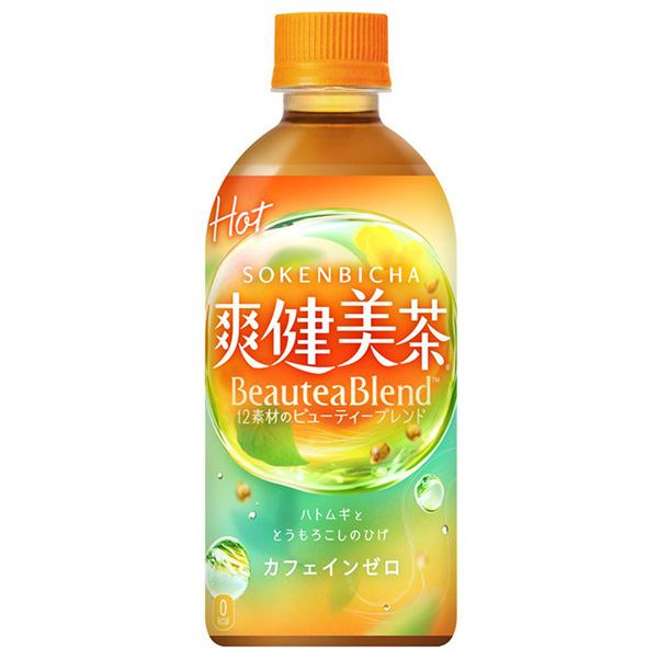 コカコーラ 【HOT用】爽健美茶 440mlペットボトル×24本入|お茶 爽健美茶 カフェインレス HOT ホット 加温