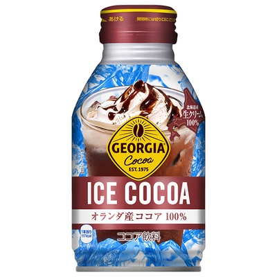 コカコーラ ジョージア アイスココア 260mlボトル缶×24本入|ココア ジョージア アイスココア