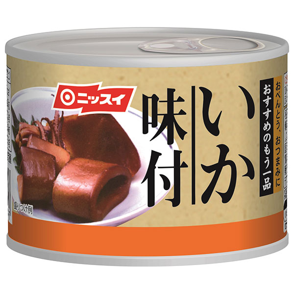 ニッスイ いか味付 130g缶×24個入|一般食品 かんづめ 缶詰 イカ