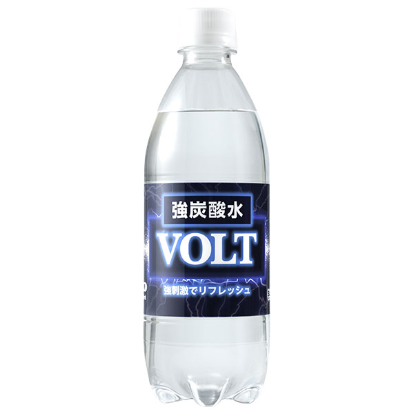 サーフビバレッジ VOLT 強炭酸水 500mlペットボトル×24本入×(2ケース)|強炭酸水 炭酸水 強炭酸 炭酸