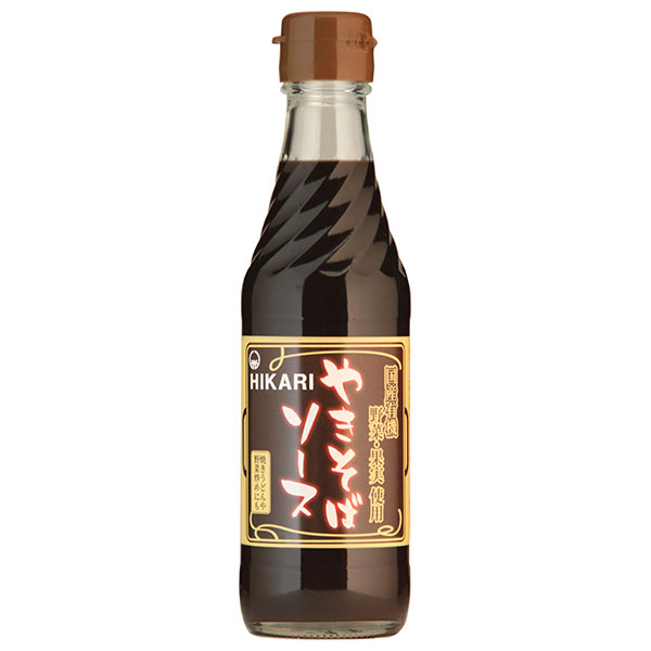 光食品 国産有機野菜・果実使用 やきそばソース 290g瓶×12本入×(2ケース)|有機 ソース オーガニック 瓶