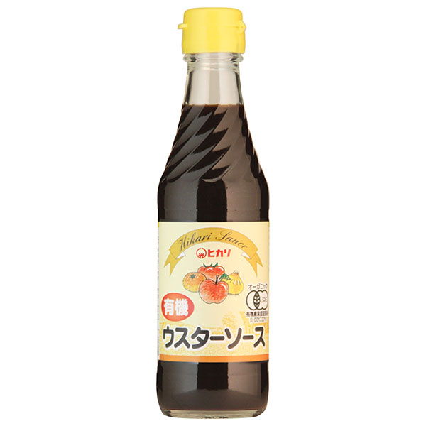 光食品 有機ウスターソース 250ml瓶×12本入×(2ケース)|有機JAS規格 ソース 調味料 ウスター