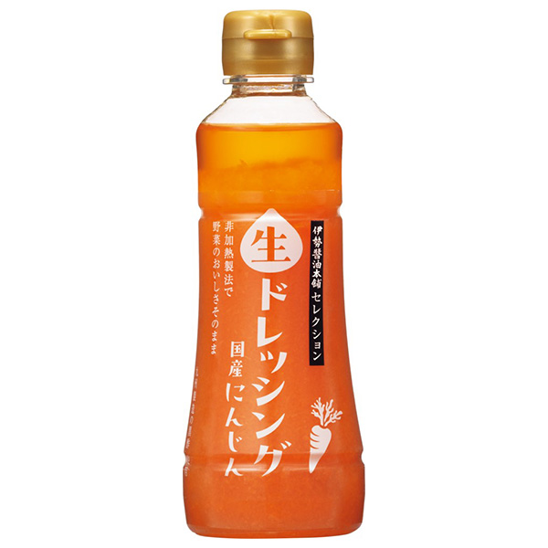 ヤマモリ 伊勢醤油本舗セレクション 生ドレッシング にんじん 250ml×6本入×(2ケース)|調味料 ドレッシング にんじんドレッシング