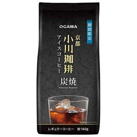 小川珈琲 京都 小川珈琲 炭焼珈琲 アイスコーヒー 粉 140g×24袋入|嗜好品 コーヒー類 アイスコーヒー 炭焼 珈琲