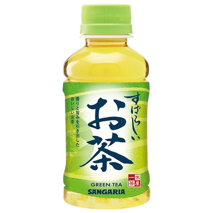 サンガリア すばらしい お茶 200mlペットボトル×30本入|お茶 緑茶 PET ペットボトル200ml まとめ買い