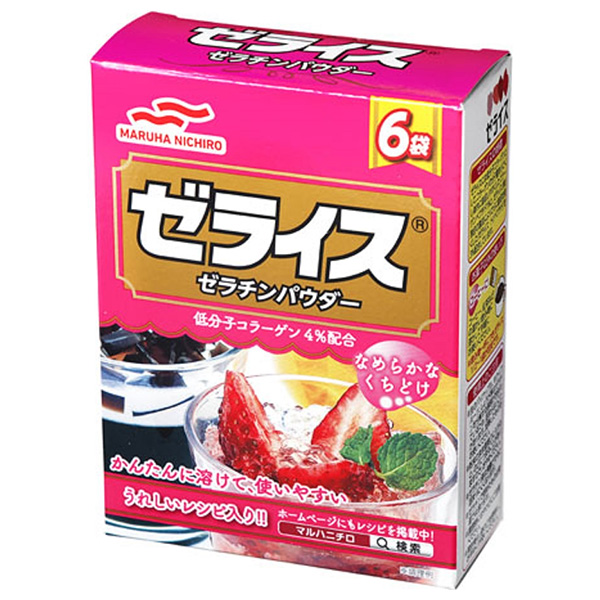 マルハニチロ ゼライス (5g×6)×10個入|デザートの素 ゼラチン 顆粒 デザート 料理